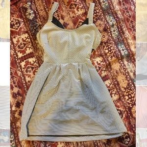 Arden B adorable striped strappy backed dress